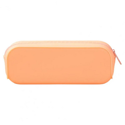 Lielas ietilpības ūdensnecaurlaidīgs silikona zīmuļu futrālis Sakārtojiet kancelejas piederumu aplauzuma skolas piederumus, izmantojot šo rāvējslēdzēja glabāšanas maisiņu