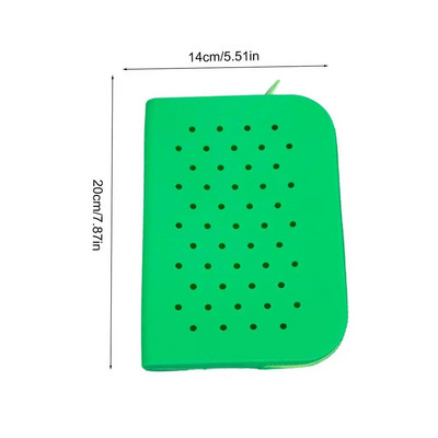 Τρύπες Μαλακή μολυβοθήκη σιλικόνης Σχολικό φερμουάρ στυλό μεγάλης χωρητικότητας χαρτικά τσάντα αποθήκευσης μακιγιάζ Organizer Παιδικό δώρο