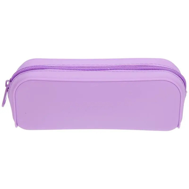 Zīmuļu futrālis Krāsains silikona zīmuļu organizators Estētisks viegls pildspalvu maisiņš Pārnēsājams pildspalvu maisiņš Pencil Bag Kancelejas preces Students