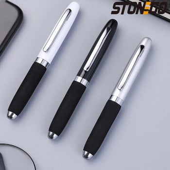 STONEGO Fashion Wallet Pen Short Paragraph Gift Travel Pocket Pen Mini Pocket Short Clip Metal RollerBall Pen Travel Pocket Pen Химикалка