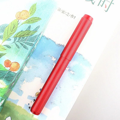 Augstas kvalitātes mazs, saliekts 0,6 mm uzgalis strūklaku pildspalva biznesam pieaugušajiem, bērniem, skola, pārnēsājama, melna tinte, dzimšanas dienas dāvanu rakstāmpiederumi