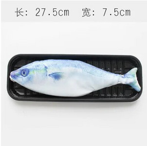 Creative Fish Penālis Lielas ietilpības zīmuļi Soma Smieklīgi skolas zīmuļu futrāļi Kancelejas piederumi Kawaii zīmuļu futrālis