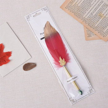 1Pcs Creative Feather Στυλό Μόδας Επιχειρηματικά Δώρα Μαθητικής Σχολής Γραφική ύλη Είδη γραφείου Αναμνηστικά Στυλό γραφής