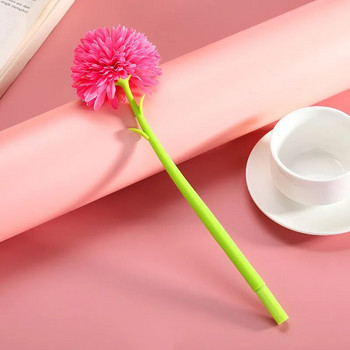 1 брой Lytwtw\'s Cute Flower Gel Pen Офис Училищни пособия Канцеларски материали Creative Sweet Pretty Lovely Soft Pen