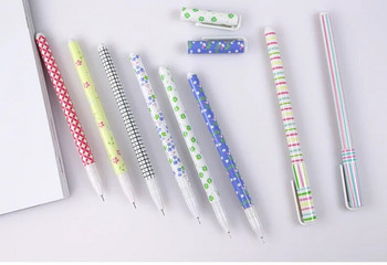 Στυλό 10 χρωμάτων με κουτί ιαπωνικής και κορεατικής δημιουργικής γραφικής ύλης, σπασμένο λουλούδι, στυλό ακουαρέλας, στυλό ουδέτερο χρώματος
