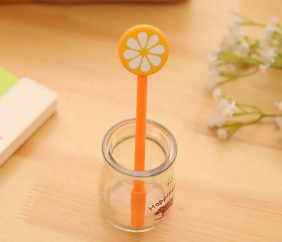 Ellen Brook 1 Piece Korean Stationery Cute Cartoon Fruit Stol Advertising Creative School Supplies Office Πένες Gel 4 χρώματα