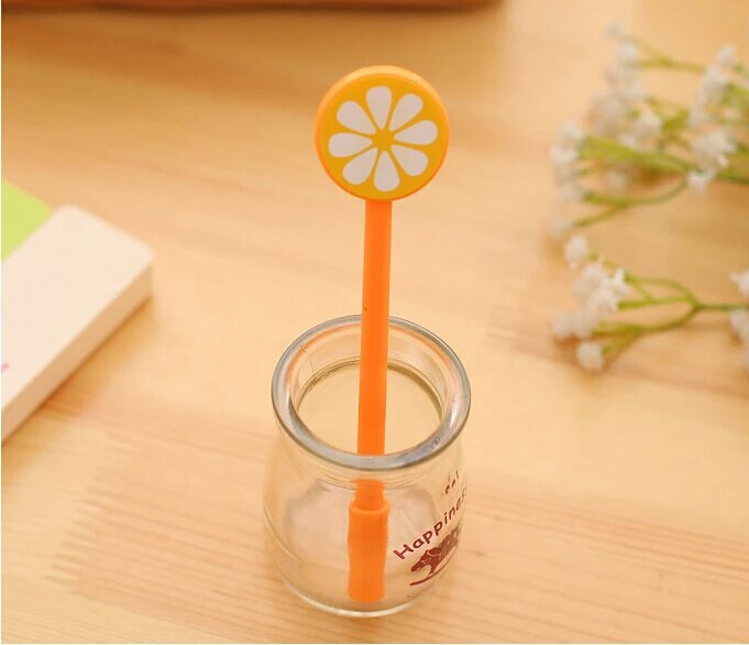Ellen Brook 1 Piece Korean Stationery Cute Cartoon Fruit Stol Advertising Creative School Supplies Office Πένες Gel 4 χρώματα