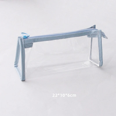 Examen Trusa transparentă pentru creion Birou Truse pentru elevi Rechizite școlare Cutie stilou Kawaii Estuche Escolar Astuccio Scuola