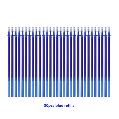 0,5 mm dzēšams gēla pildspalvu komplekts, melns, zils, sarkans, tintes uzpildīšanas stienis Kawaii pildspalvas, mazgājams rokturis Skolas biroja piederumi rakstāmpiederumi
