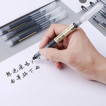 5/10 Pcs Exam Signature Στυλό 0,5mm Μαύρο μπλε μελάνι Υψηλής χωρητικότητας Gel στυλό για γραφικά σχολικά είδη γραφείου