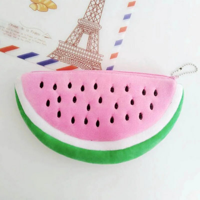 Fructe drăguțe, pepene verde, cactus, husă de creion de pluș, geantă cosmetică, cutie stilou pentru fete, cadou, husă de papetărie, rechizite de birou și școală
