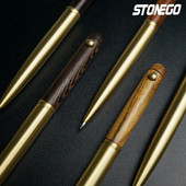 Koka izvelkamas rullīšu lodīšu pildspalvas gludas rakstīšanas paraksts Executive Business lodīšu punkts 0,5 mm, ar rokām darināta vintage dāvanu pildspalva