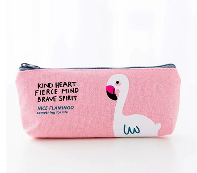 1 gab Kawaii penālis Meža dzīvnieki Dāvana Estuches skolas zīmuļu kastīte Pencils soma Skolas piederumi Kancelejas piederumi