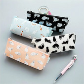 Χαρτικά Cute Cat Stereo Pencil Bag, Απλή και ανθεκτική μολυβοθήκη μεγάλης χωρητικότητας, Αποδοχή σχολικών γραφικών