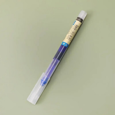 Στυλό Rollerball με υγρή μελάνη μεγάλης χωρητικότητας 0,5 mm Μαύρο Κόκκινο Μπλε Πράσινο Μωβ Γράψιμο Γραφείου Γραφείου Γρήγορου στεγνώματος