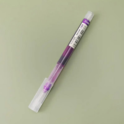 Στυλό Rollerball με υγρή μελάνη μεγάλης χωρητικότητας 0,5 mm Μαύρο Κόκκινο Μπλε Πράσινο Μωβ Γράψιμο Γραφείου Γραφείου Γρήγορου στεγνώματος