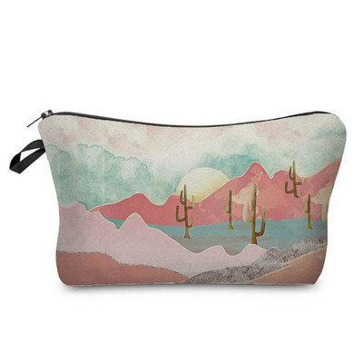 Eļļas glezna Kalnu meža apdruka Ikdienas organizators Aplauzums Soma Dāvanu Soma Penāļi Siltuma pārnese Sieviešu Kosmētikas Somas Rāvējslēdzējs