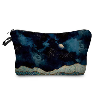 Eļļas glezna Kalnu meža apdruka Ikdienas organizators Aplauzums Soma Dāvanu Soma Penāļi Siltuma pārnese Sieviešu Kosmētikas Somas Rāvējslēdzējs