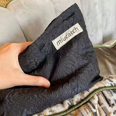 Sieviešu ceļojumu kosmētikas soma Mode, velveta sadursmes krāsa, svītrains kosmētikas maciņš skaistumkopšanas glabāšanas futrāļi grims organizators sajūga soma