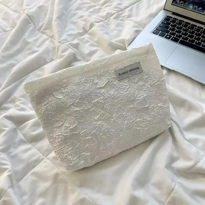 Sieviešu ceļojumu kosmētikas soma Mode, velveta sadursmes krāsa, svītrains kosmētikas maciņš skaistumkopšanas glabāšanas futrāļi grims organizators sajūga soma