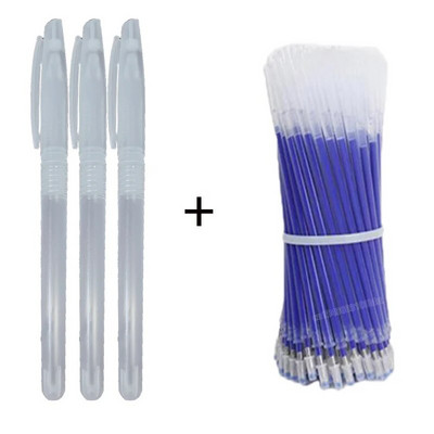 50+1tk õmbluse kaduva pliiatsi täidis valge/beež/sinine/must/punane kangavarras ristpistes, riidevabrik, kingavabrik