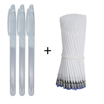 50+1tk õmbluse kaduva pliiatsi täidis valge/beež/sinine/must/punane kangavarras ristpistes, riidevabrik, kingavabrik