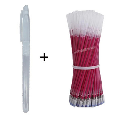 50+1tk õmbluse kaduva pliiatsi täidis valge/beež/sinine/must/punane kangavarras ristpistes, riidevabrik, kingavabrik