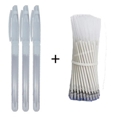 50+1tk õmbluse kaduva pliiatsi täidis valge/beež/sinine/must/punane kangavarras ristpistes, riidevabrik, kingavabrik