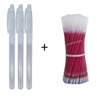 50+1tk õmbluse kaduva pliiatsi täidis valge/beež/sinine/must/punane kangavarras ristpistes, riidevabrik, kingavabrik