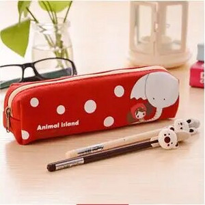 1 gabals Lytwtw`s Kawaii Girl pildspalvu zīmuļu soma Audekls skolas biroja kancelejas piederumu aplauzuma maisiņš futrāļa turētāja organizators Cute Things Gift