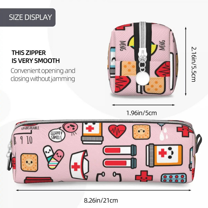 Enfermera En Apuros pliiatsikarbid Arst Õde Meditsiinilised pliiatsid Pliiatsid Lapsed Suured pliiatsikotid Koolitarbed Kirjatarbed