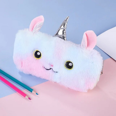 Pehme koolipliiatsiümbris tüdrukule Kassett-pliiatsikott Armas kassisilmad Armastus suur Korea penkott Kott Tagasi kooli kirjatarbed