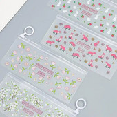 1 Gb jauka multfilma Lapsas truša ziedu penālis Skolas zīmuļu soma meiteņu rakstāmpiederumiem skolas piederumiem