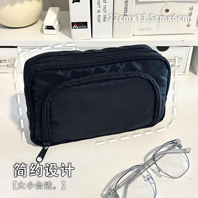 Τσάντα μολυβιού μεγάλης χωρητικότητας, Κορεάτικη θήκη για χαρτικά, θήκη στυλό, Student Τσάντα για σχολικά είδη