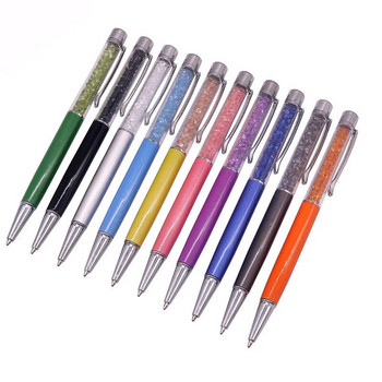 Creative Crystal Pen Diamond Stationery Stationery Στυλό στυλό Stylus Stylus 0,7mm Μπλε Ανταλλακτικό