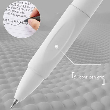 5 τμχ στυλό τζελ με λεία πίεση γρήγορης ξήρανση 0,5 mm στυλό μαύρο στυλό σχολικά είδη γραφικής ύλης