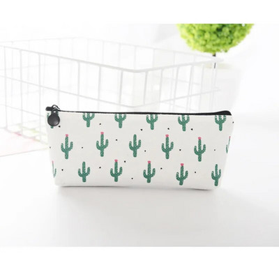 Țesătură, pânză, cactus, trusa de creion, drăguță, școală, pix, noutate, papetărie, cutie pentru creion, creion, caiet, rechizite școlare Kawaii