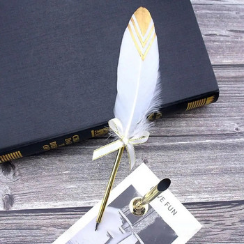 Εργαλείο γραφής Χριστουγεννιάτικα δώρα στυλό ρετρό φτερό ευρωπαϊκού στυλ καινοτομία επιστολόχαρτα