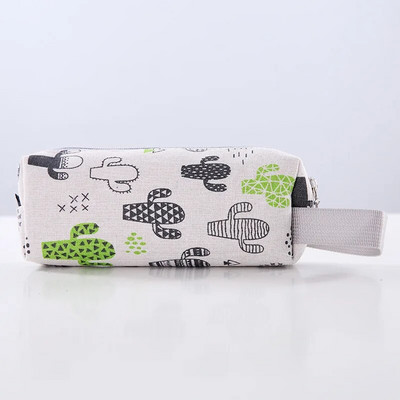 1 gabals Lytwtw`s Kawaii cute karikatūra Grid Cactus Bear pildspalva zīmuļu soma Skolas biroja piederumi kancelejas piederumu saņemšanas instrumentu futrālis