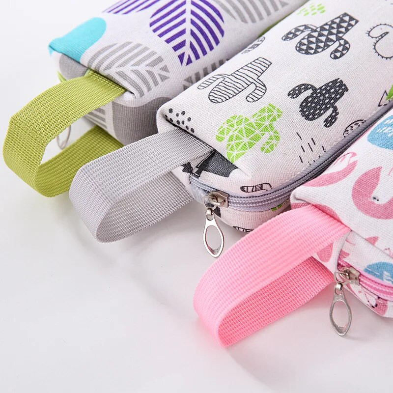 1 gabals Lytwtw`s Kawaii cute karikatūra Grid Cactus Bear pildspalva zīmuļu soma Skolas biroja piederumi kancelejas piederumu saņemšanas instrumentu futrālis