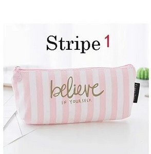 Pildspalvu maisiņš Burtu Punktveida Svītras Zīmuļu Somas Somas Biroja Skolas Izglītībai Kancelejas piederumi Studentu Meitenēm Dāvana