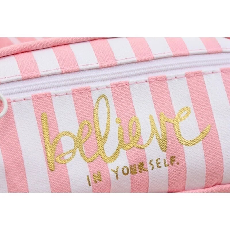 Pildspalvu maisiņš Burtu Punktveida Svītras Zīmuļu Somas Somas Biroja Skolas Izglītībai Kancelejas piederumi Studentu Meitenēm Dāvana