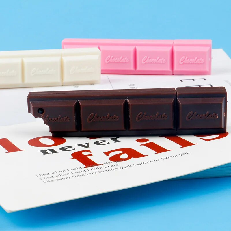 1 gabals Lytwtw's cute Kawaii šokolādes biroja skolas piederumi Creative rullīšu lodīšu pildspalva Jaunums Smieklīgs, salds, jauks cepums