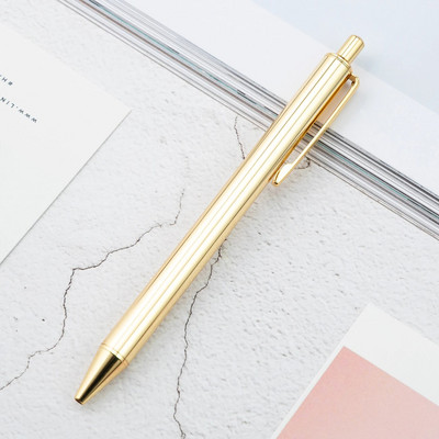 1 gabals Lytwtw rullīšu lodīšu pildspalva Luksusa jauka kāzu rožu zelta metāla kancelejas preces skolas biroja piederumi augstas kvalitātes vērpšanai
