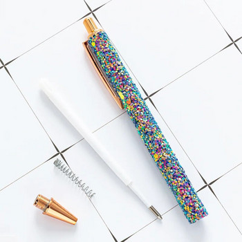 1 брой луксозна сладка блестяща химикалка Сватбени метални канцеларски материали Училищни офис консумативи Висококачествени химикалки