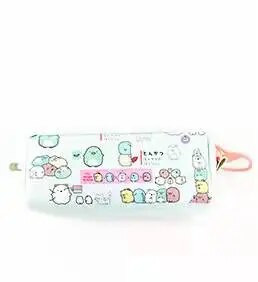 Multikad Suured tõmblukuga pliiatsikarbid Kawaii pliiatsikotid Suure mahutavusega kirjatarvete kott Pliiatsid kott Pliiatsikott Koolitarbed