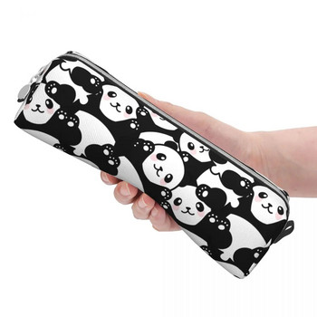 Χαριτωμένη μολυβοθήκη κινουμένων σχεδίων Panda Lovely Lovely Animal Pen Box Τσάντα για μαθητές Μεγάλης αποθήκευσης για μαθητές Σχολικά δώρα Μολυβοθήκη