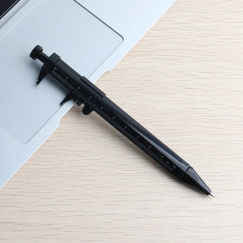 4 τεμάχια/Σετ Πολυλειτουργικό στυλό μπάλας Σύγχρονο εργαλείο χειρός Μετρητής τεχνικός χάρακας Κατσαβίδι Οθόνη αφής Στυλός Επίπεδο πνεύματος