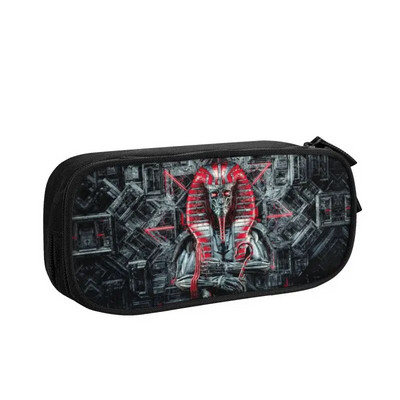 Korea maatrikskoodiga pliiatsikarbid tüdrukutele poistele kohandatud programmeerimiskoodi mustriga suure mahutavusega pliiatsikotti karbis koolitarbed