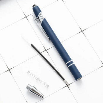 1 τεμάχια Πολύχρωμο στυλό Τύπου υψηλής ποιότητας Cute Metal στυλό χωρητικότητας γραφικής ύλης Σχολικής προμήθειας γραφείου